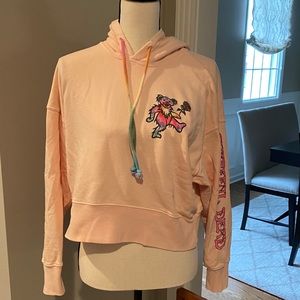 Daydreamer LA Grateful Dead tie dye bear hoodie